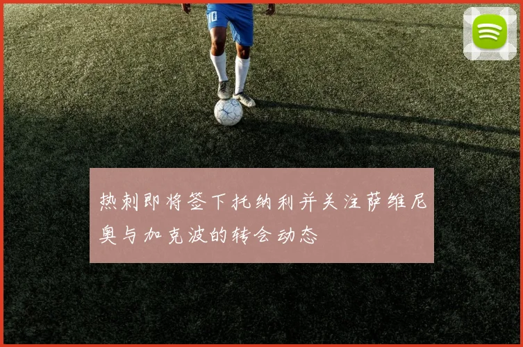 热刺即将签下托纳利并关注萨维尼奥与加克波的转会动态